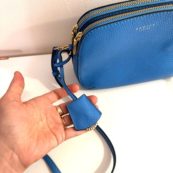 Radley London Sky Blue Crossbody Bag - Picture 12 of 16